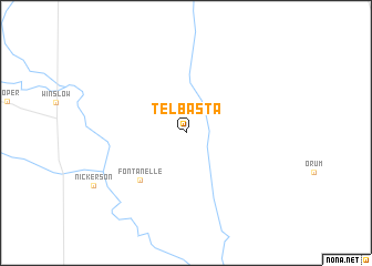 map of Telbasta