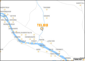 map of Tèlbia