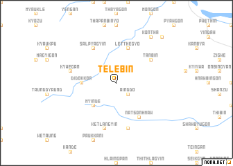 map of Telebin