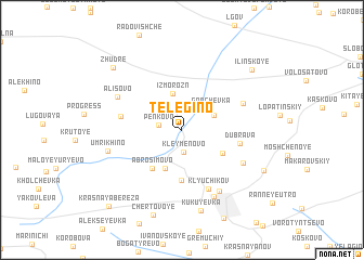 map of Telegino