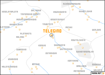 map of Telegino