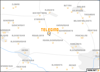 map of Telegino