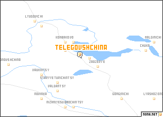 map of Telegovshchina