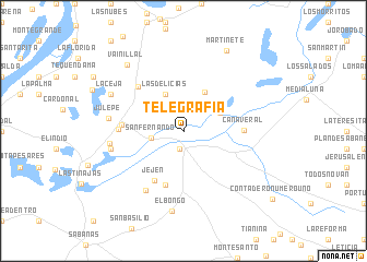 map of Telegrafía