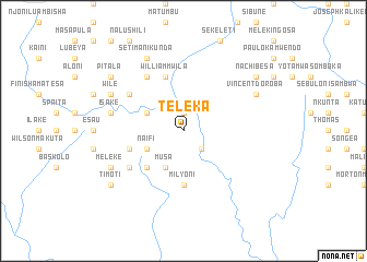 map of Teleka
