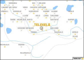 map of Telekela