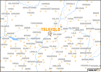 map of Telekolo