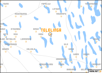 map of Télélinga