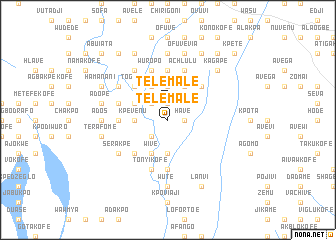 map of Telemale