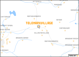 map of Telemark Village