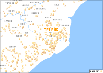 map of Telema