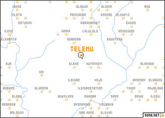 map of Telemu