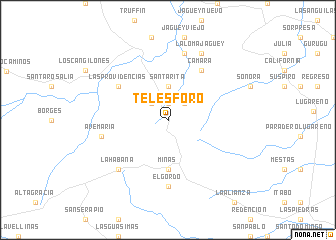 map of Telesforo