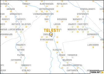 map of Teleşti