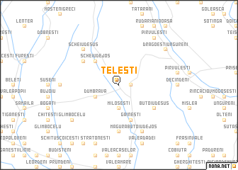 map of Teleşti