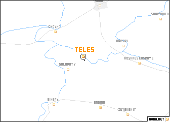 map of Teles