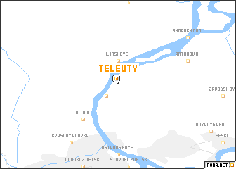 map of Teleuty