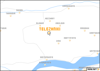 map of Telezhniki