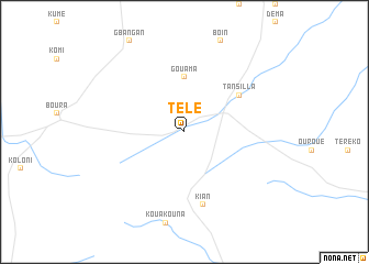 map of Télé