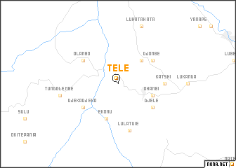 map of Tele