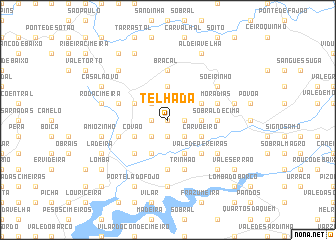 map of Telhada