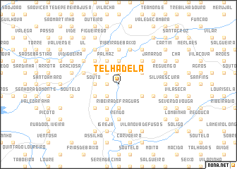 map of Telhadela