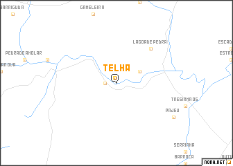 map of Telha