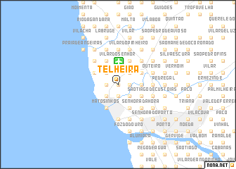 map of Telheira