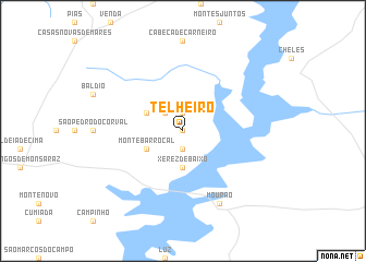 map of Telheiro