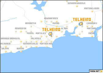 map of Telheiro