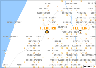 map of Telheiro