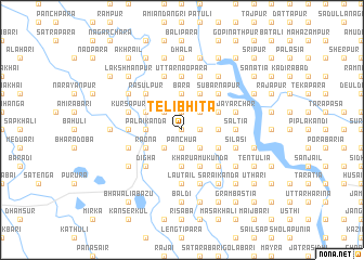 map of Telibhita