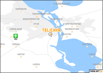 map of Telichka