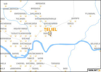 map of Têliel