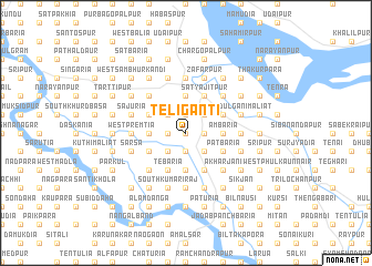 map of Teligānti