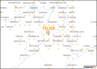 map of Teligo