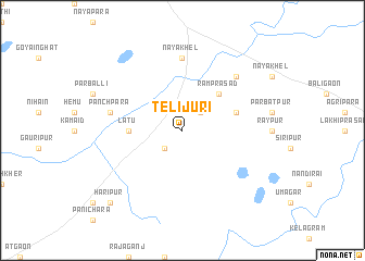 map of Telijuri