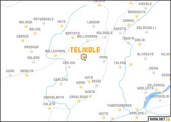 map of Telikole