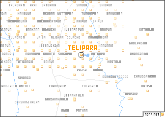 map of Telīpāra