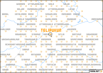 map of Telipukur