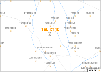map of Telixtac