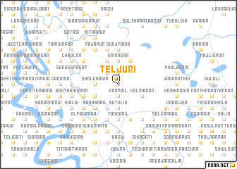map of Teljuri