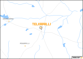 map of Telkapalli