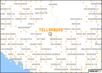 map of Tellambure