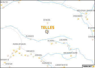 map of Telles