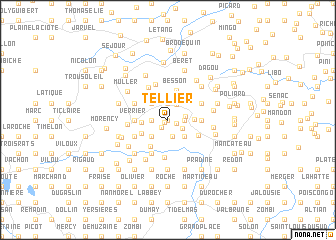 map of Tellier