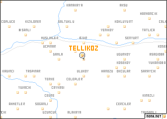 map of Tellikoz