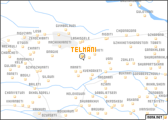 map of Telmani