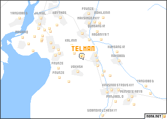 map of Tel\