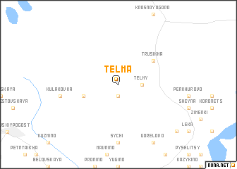 map of Tel\